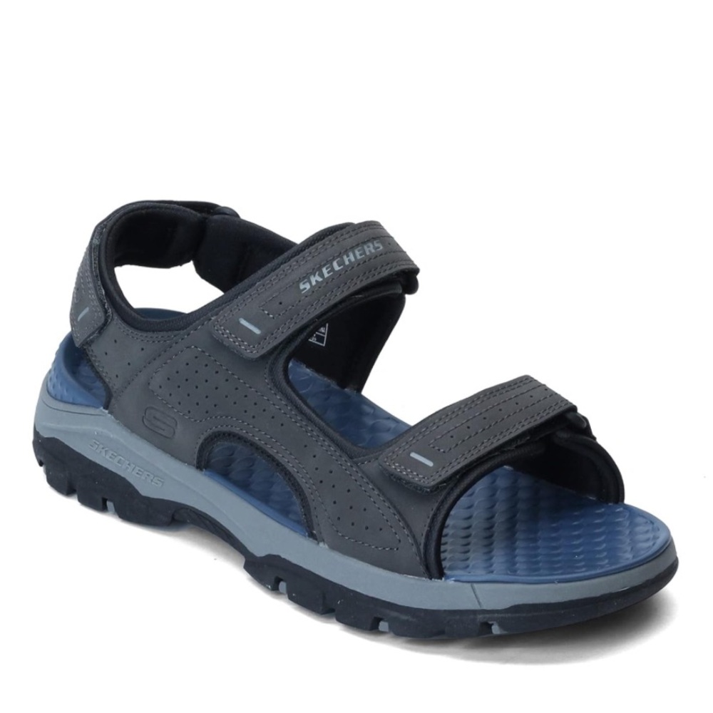 Skechers Navy and Black Open-Toe Sandals